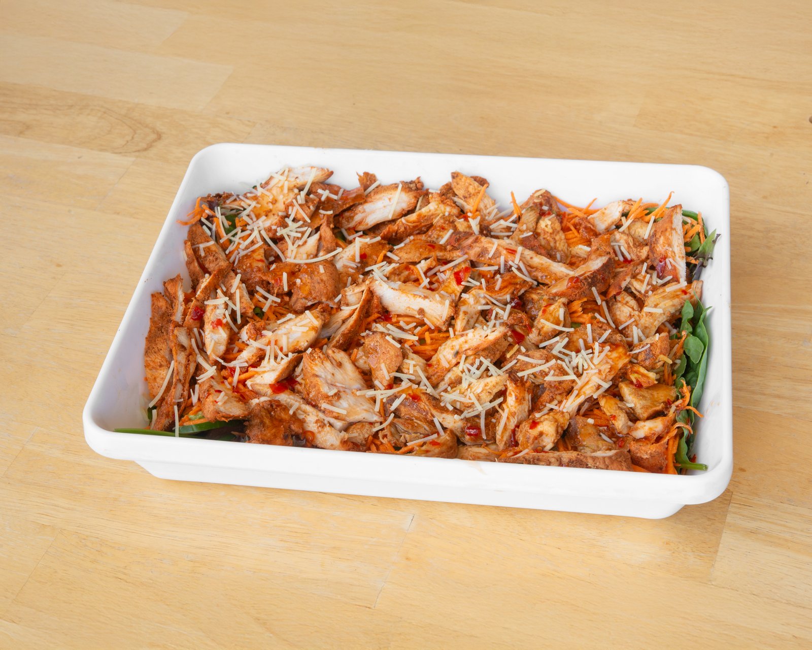 Tandoori chicken salad at Forest Espresso Frenchs Forest