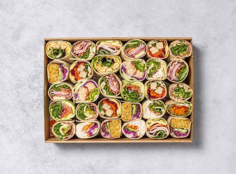 Corporate catering platters from Forest Espresso, Frenchs Forest NSW